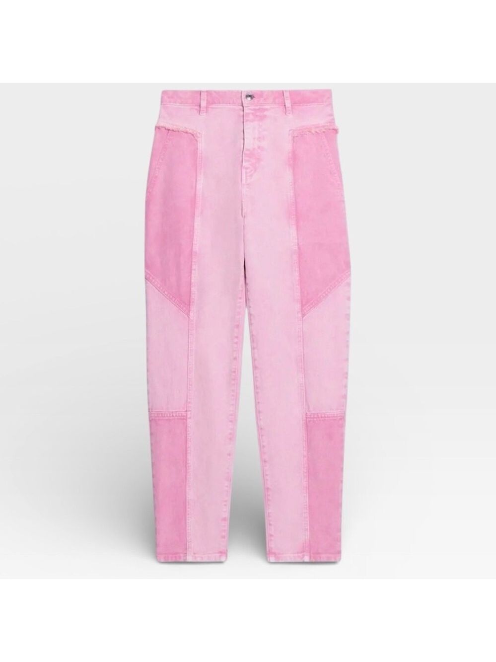 IRO Paris Tigra Faded High Waisted Pink Jeans - Picture 2 of 8